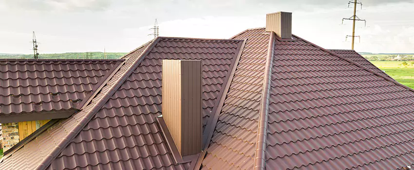 Residential Chimney Flashing Restoration in Avon Lake, OH