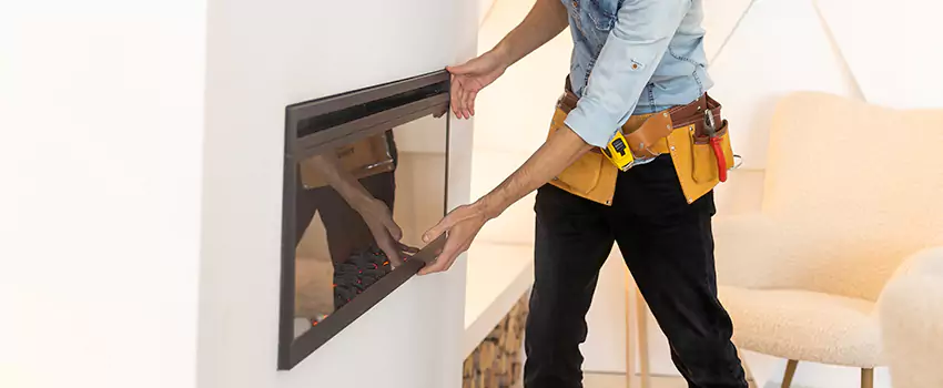 Metal Fireplace Installation in Avon Lake, Ohio