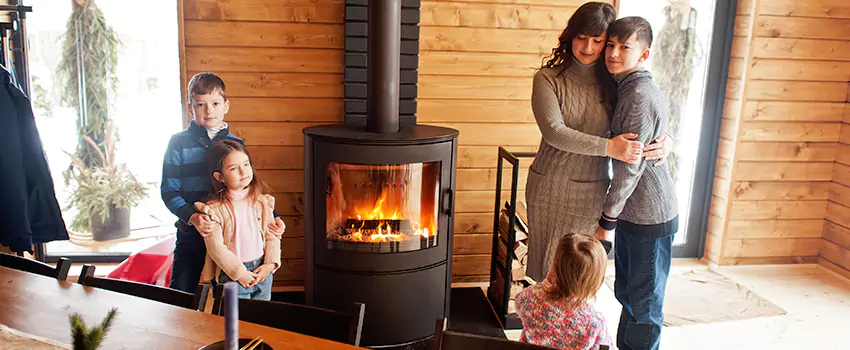 Morso Cast Iron Fireplace Insert Installation in Avon Lake, Ohio