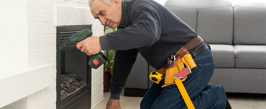 New Indoor Fireplace Installation in Avon Lake, Ohio