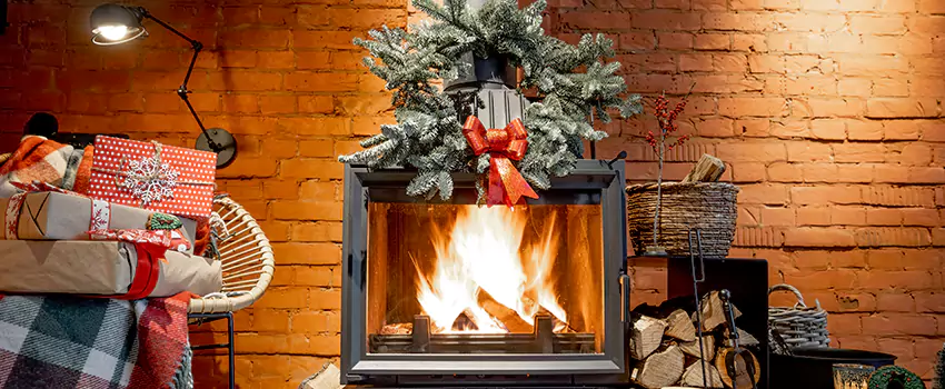 Travis Industries Linear Gas Fireplace Installation in Avon Lake, Ohio