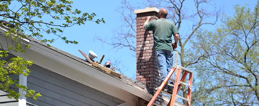 Vinyl and PVC Chimney Flashing Installation in Avon Lake, OH