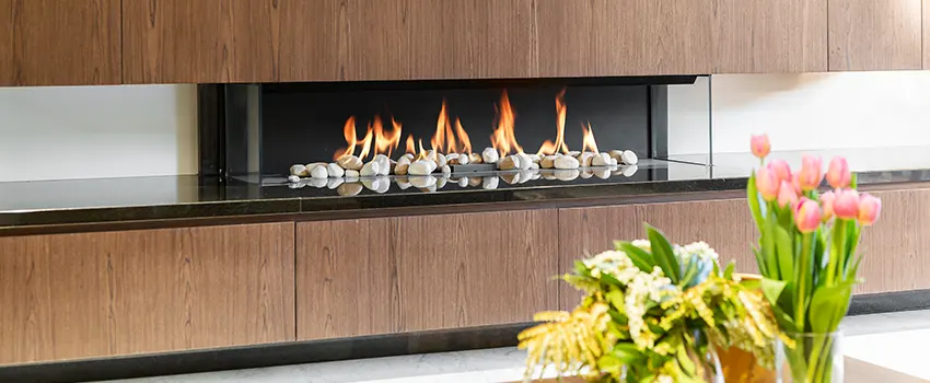 Double-height Fireplace Design Refurbishment in Avon Lake, Ohio