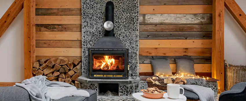 Thelin Hearth Products Direct Vent Gas Stove Fireplace Inspection in Avon Lake, Ohio